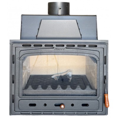 Kamineinsatz, Kamin Prity, Modell C, Leistung 15.8kW, Gusseisentür - Produktvergleich