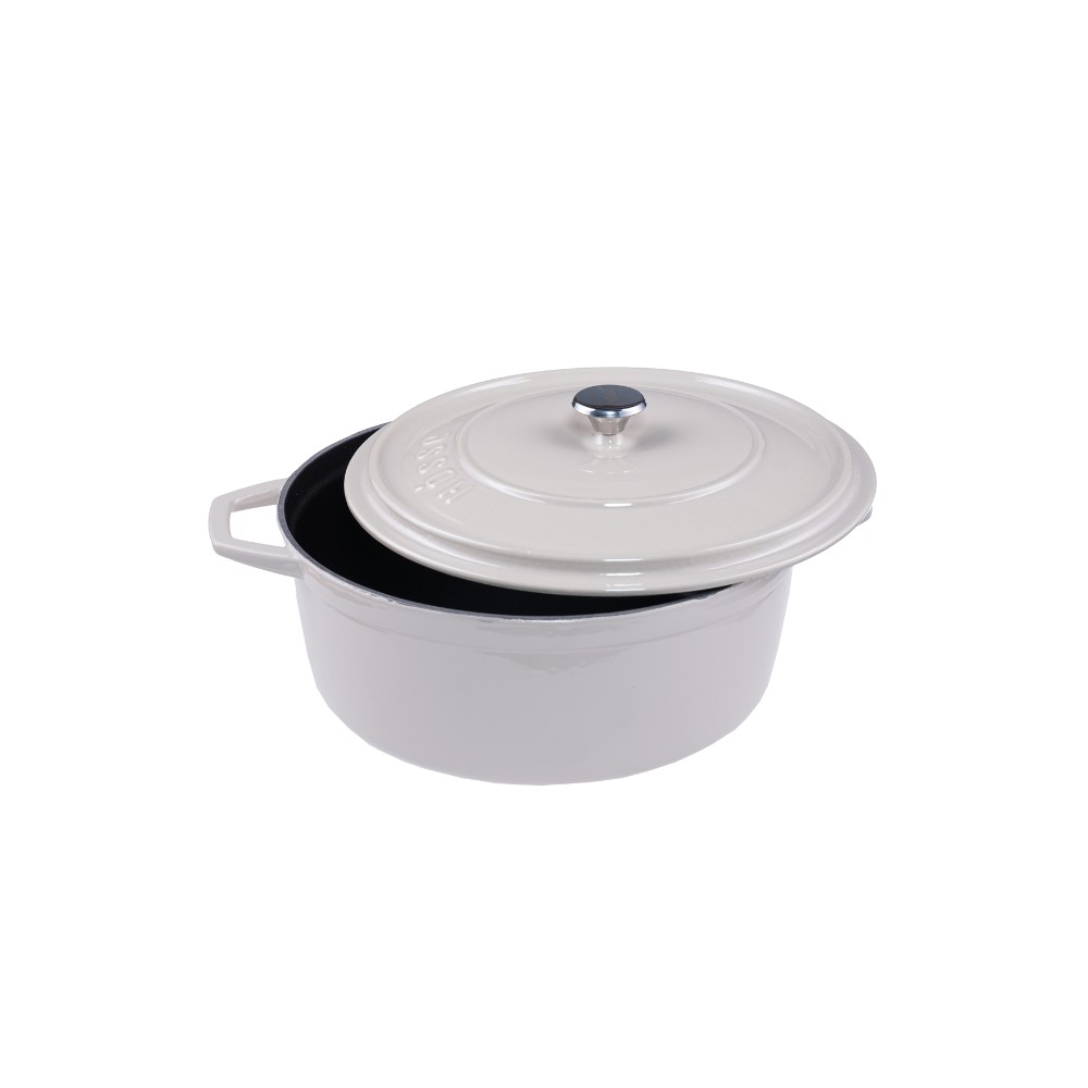 Gusseisen Topf Tiefer Hosse, Ivory, Ф12 | Gusseisen Topf |  |
