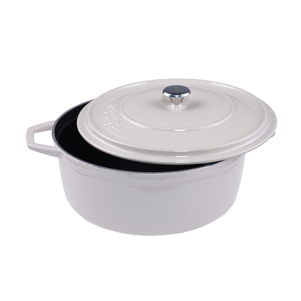 Gusseisen Topf Tiefer Hosse, Ivory, Ф24 | Gusseisen Topf |  |