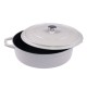 Gusseisen Topf Flach Hosse, Ivory, Ф28 | Gusseisen Topf |  |