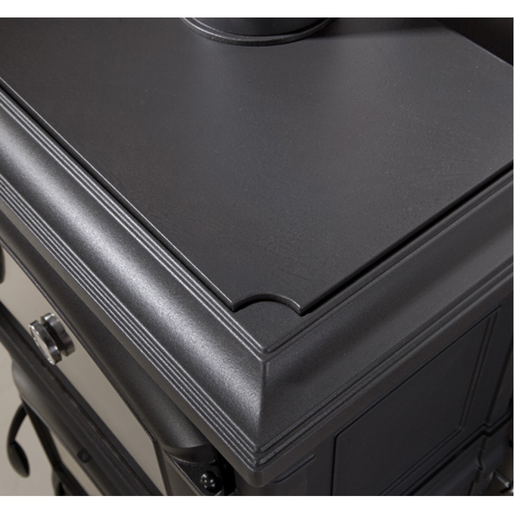 Italienischer Gusseisen-Kaminofen, Holzofen mit Backfach La Nordica Isotta Forno, 9.7kW | Holzofen | Kaminofen |