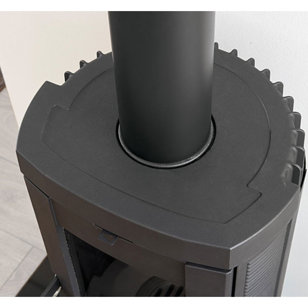 Italienischer Kaminofen Gusseisen La Nordica Candy Lean, 6.6kW |  |  |