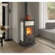 Italienischer Kaminofen, Holzofen La Nordica Gemma Weiß, 6.5kW | Holzofen | Kaminofen |