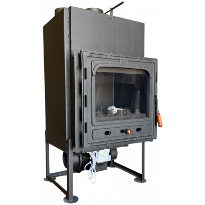 Kamineinsatz, Kamin Prity Modell CMF, Gebläse, Gusseisentür, Leistung 15kW - Produktvergleich