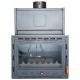 Kamineinsatz Wasserführend, Kamin Prity, Modell C W28, Leistung 33.2kW, Gusseisentür | Kamineinsatz Wasserführend | Kamin |