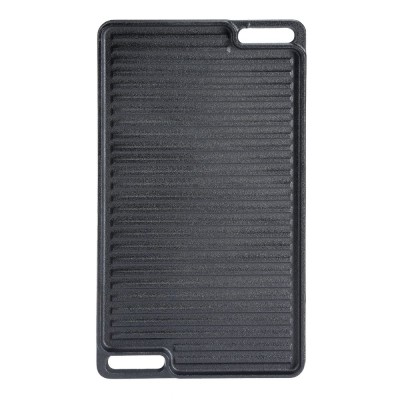 Doppelseitige Grillplatte aus Gusseisen, 46x26 cm - Produktvergleich