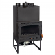 Kamineinsatz, Kamin Prity Modell C2F, Gebläse, Gusseisentür, Leistung 21kW | Kamineinsatz | Kamin |