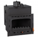 Kamineinsatz Wasserführend, Kamin Prity, Modell C W18, Leistung 23.5 kW, Gusseisentür | Kamineinsatz Wasserführend | Kamin |