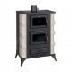 Kaminofen, Holzofen mit Backfach Prity, Modell F RK Alba, 12kW | Holzofen | Kaminofen |