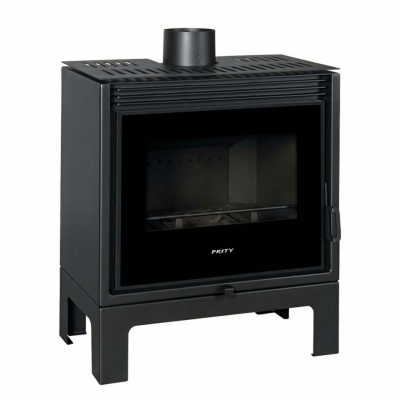 Kaminofen, Holzofen Prity, Modell PM-TV SL, 13kW, Panoramablick - Produktvergleich