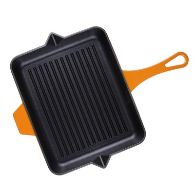 Emaillierte grillpfanne Gusseisen Solagio, Dijon, 26x32cm - Gusseisenpfanne