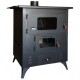 Kaminofen, Holzofen mit Backfach Prity Modell FR,  Leistung 13.9kW | Holzofen | Kaminofen |