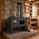 Küchenofen / Küchenhexe mit Backofen und Kochplatte Prity, Modell 2P41, Leistung 15.2kW, Füße | Küchenofen / Küchenhexe |  |