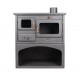Küchenofen / Küchenhexe mit Backofen und Kochplatte Prity, Modell 1P34, Leistung 10.1kW | Küchenofen / Küchenhexe |  |