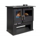 Küchenofen / Küchenhexe mit Backofen und Kochplatte Verso, Modell CS, Leistung 7.7kW | Küchenofen / Küchenhexe |  |