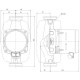 Umwälzpumpe Grundfos ALPHA2 25-60 180, Förderhöhe 6 m, Fördermenge 2 m³/h, Leistung 45 W | Umwälzpumpen | Wasserpumpen |