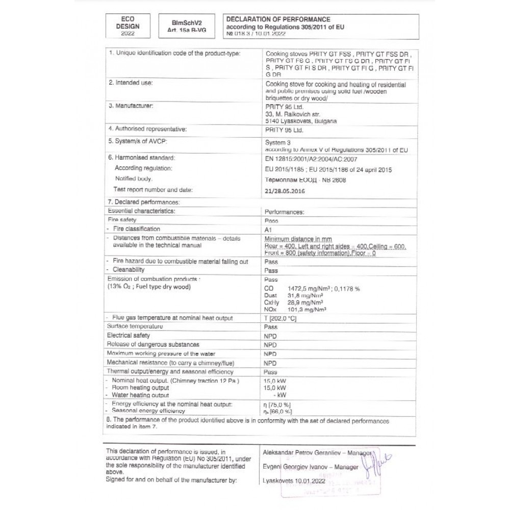 Küchenofen / Küchenhexe Prity GT Rot, mit Edelstahl-Backofen, Leistung 15 kW | Küchenofen / Küchenhexe |  |