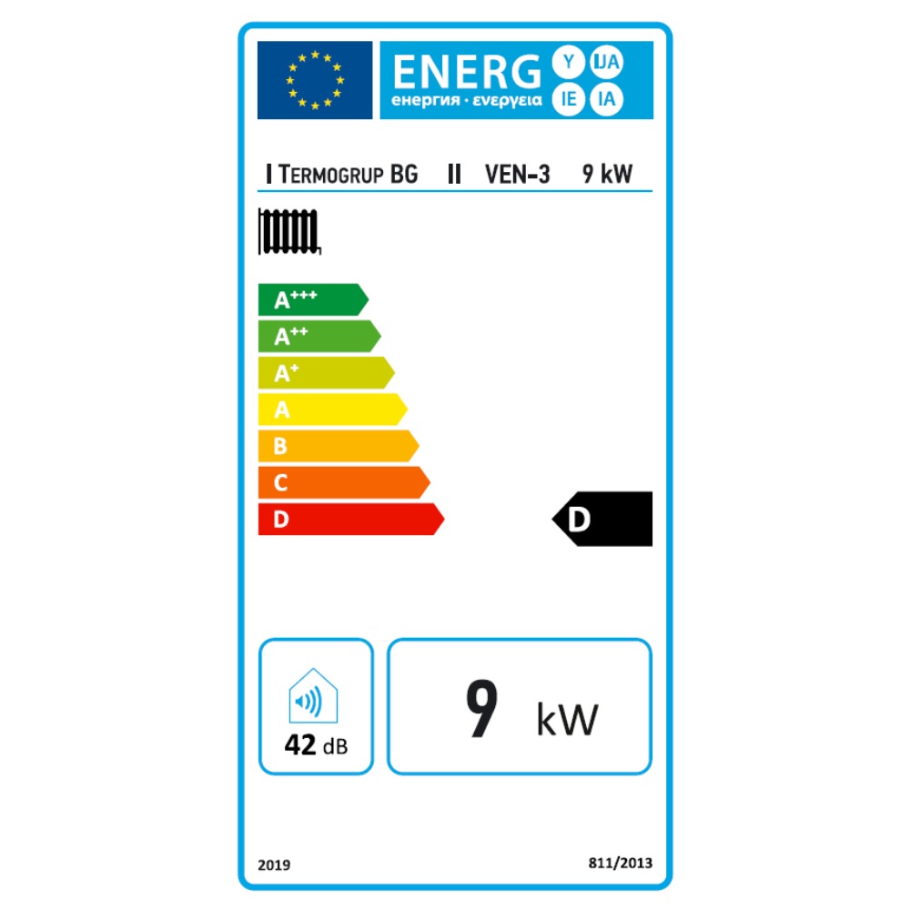 Elektroheizkessel zur Raumbeheizung Balkan Energy VEN3 - 9 kW mit WILO-Pumpe und Display | Elektroheizkessel |  |