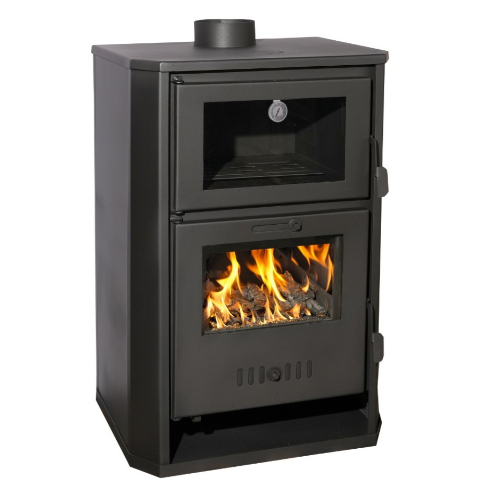 Kaminofen, Holzofen Wasserführend mit Backfach Balkan Energy, Modell Suzana, 11.6kW - 17.5kW | Wasserführender Kaminofen | Kaminofen |