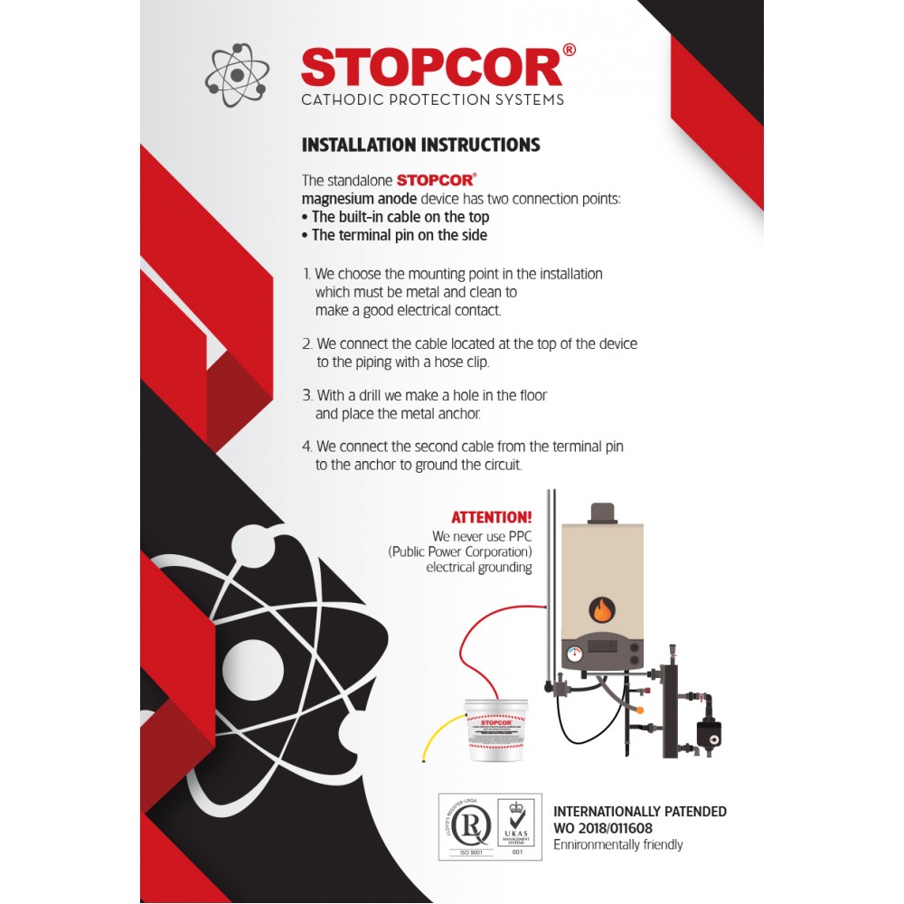 Kathodisches Korrosionsschutzgerät Stopcor A1 PLUS (bis 100 kW) | Zubehör | Holz |