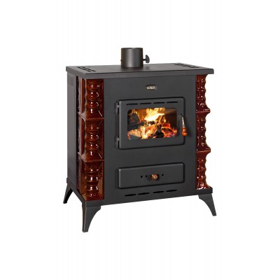 Kaminofen, Holzofen Prity, Modell K RK Maro, 10kW, Keramikverkleidung, Füße - Produktvergleich
