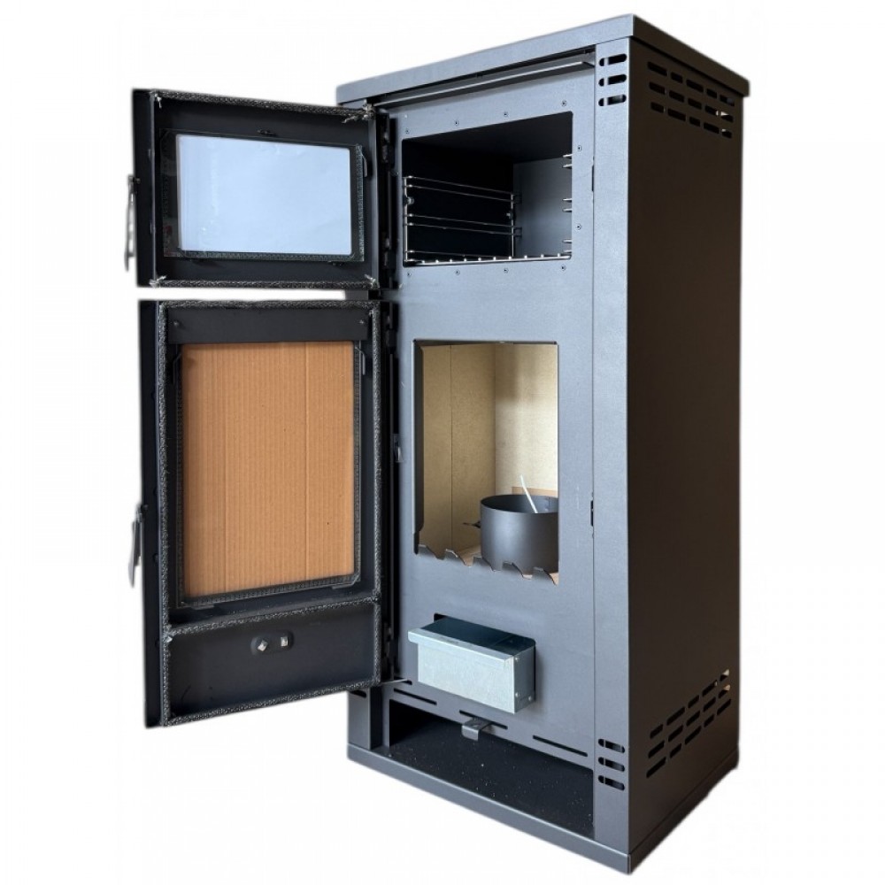 Wood Burning Stove with Oven Prity K2 GT F, 8.1 kW |  |  |
