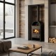 Kaminofen, Holzofen Prity, Modell K1 K, Leistung 9.5 kW, Gewölbt | Holzofen | Kaminofen |