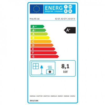 Kaminofen, Holzofen Prity K3 GT D Rot, 8.1 kW - Produktvergleich