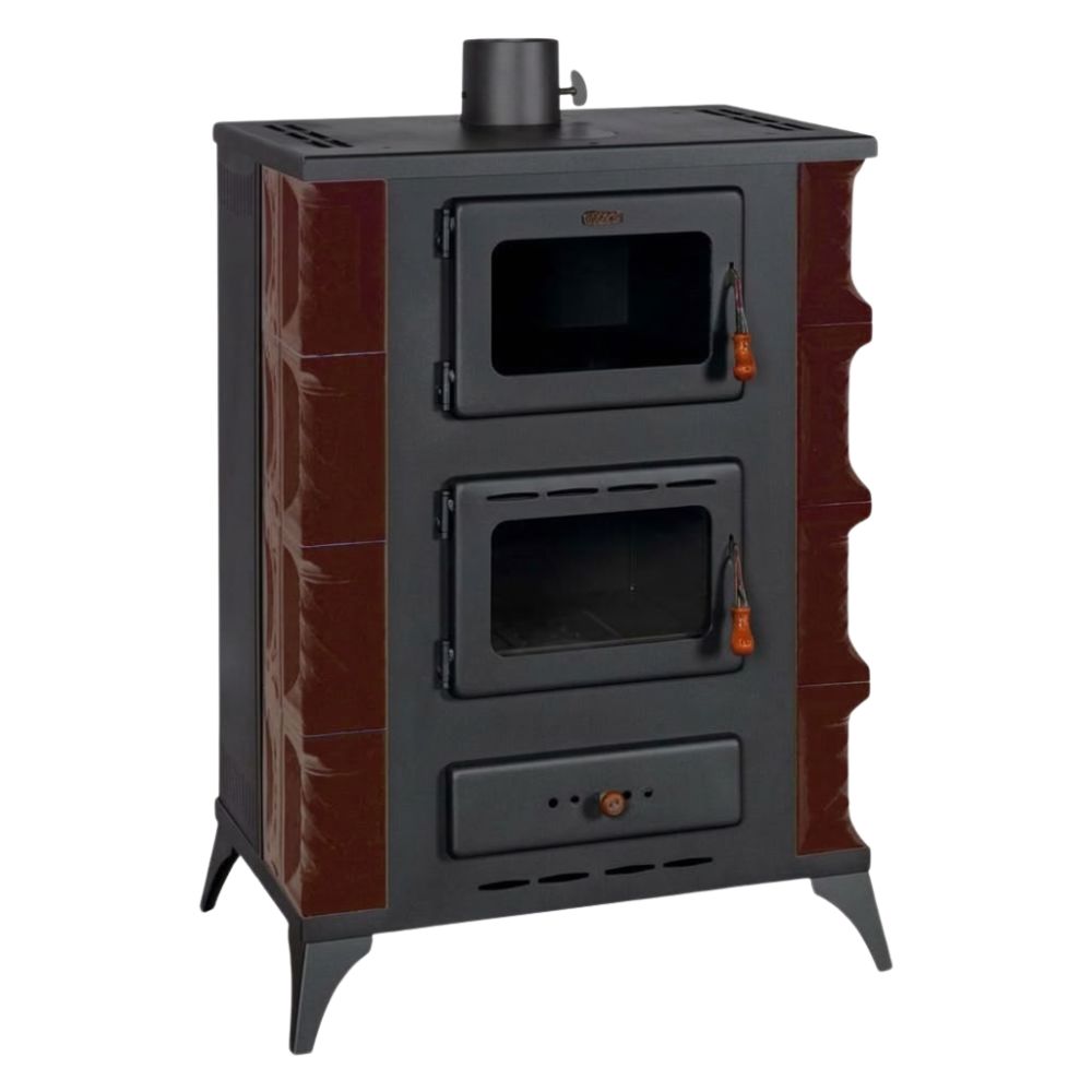Kaminofen, Holzofen mit Backfach Prity, Modell F RK Maro, 12kW | Holzofen | Kaminofen |