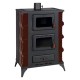 Kaminofen, Holzofen mit Backfach Prity, Modell F RK Maro, 12kW | Holzofen | Kaminofen |