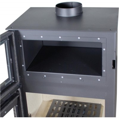 Kaminofen mit Backfach Verso F, 9 kW - Verso