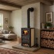 Kaminofen, Holzofen Wasserführend Prity, Modell S2 W10, Leistung 13.3kW | Wasserführender kaminofen | Kaminofen |