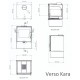 Kaminofen, Holzofen Verso Kara, 7.5kW | Holzofen | Kaminofen |
