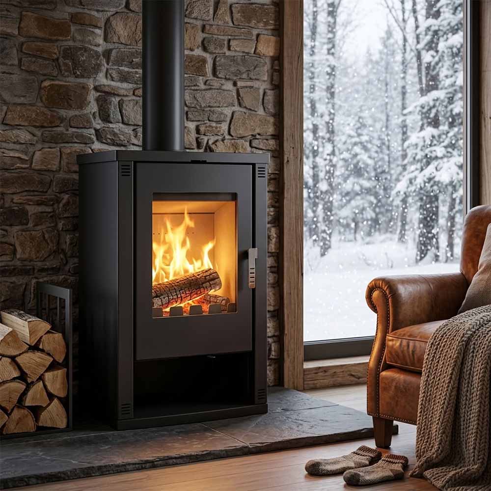 Kaminofen, Holzofen Verso Lheia, Leistung 7.5 kW | Holzofen | Kaminofen |