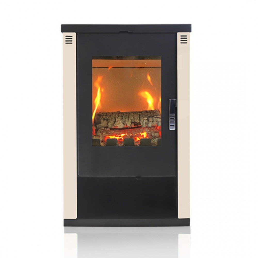 Kaminofen, Holzofen Verso Lheia Elfenbein, Leistung 7.5 kW | Holzofen | Kaminofen |