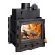 Kamineinsatz, Kamin Prity Modell 2CM, Gusseisentür, Leistung 13.5kW | Kamineinsatz | Kamin |