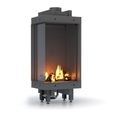 Gaskamin Velmora Fire GAS STANDING CORNER, 3.9kW - 6.0kW - Kamin