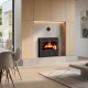 Kamineinsatz Wasserführend, Kamin Prity, Modell AC W20, Leistung 25kW, Eckplatzierung, Gusseisentür | Kamineinsatz Wasserführend | Kamin |