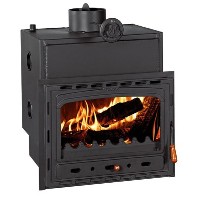 Kamineinsatz Wasserführend, Kamin Prity, Modell C W18, Leistung 23.5 kW, Gusseisentür - Produktvergleich