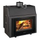 Kamineinsatz Wasserführend, Kamin Prity, Modell P W18 TV, Leistung 23.5kW | Kamineinsatz | Kamin |