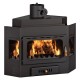 Kamineinsatz Wasserführend, Kamin Prity, Modell A W20, Leistung 26.1kW, Eckplatzierung | Kamineinsatz | Kamin |