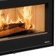 Italienischer Kamineinsatz / Kamin La Nordica Inserto 100 Wide, Gusseisentür, 8.1kW | Kamineinsatz Modern | Kamin |
