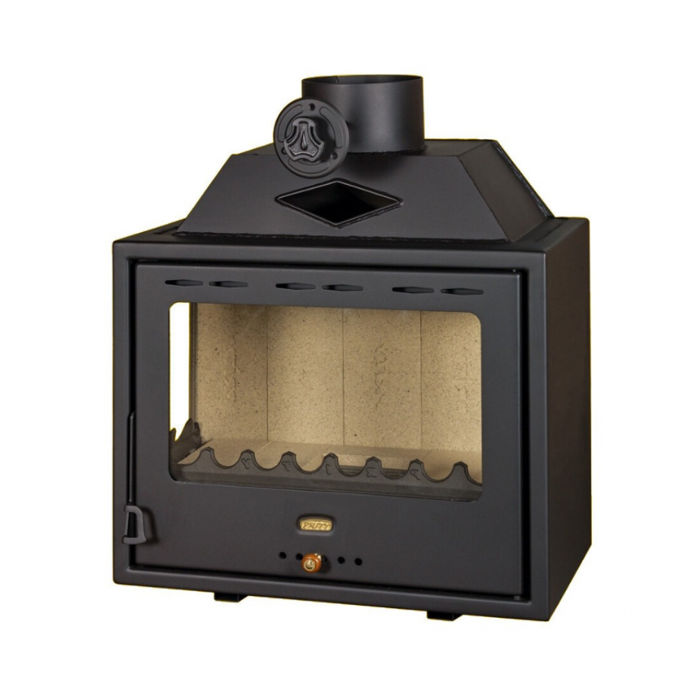 Kamineinsatz, Kamin Prity, Modell PS2, Links, Leistung 10.3kW, Eckplatzierung, Panoramablick | Kamin | Kamineinsatz |