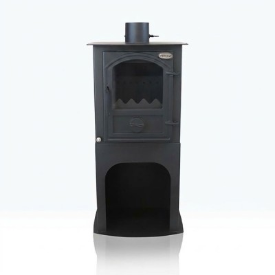 Kaminofen Verso 1 Stand CID mit Gusseisentür, 7.5kW - Verso