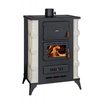 Kaminofen Wasserführend Prity, Modell S3 W13 RK Dantela, Leistung 15kW, Keramikverkleidung - Produktvergleich