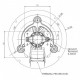 Rauchgasgebläse TRIAL CAF15Y-120S für Pelletöfen Caminetti Montegrappa, Max fließen 225 m³/h | Gebläse und Ventilator Pelletofen | Pelletofen Ersatzteile |