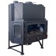 Kamineinsatz, Kamin Prity, Modell TC2F, Leistung 18.5kW, Gebläse, Gusseisentür, Panoramablick | Kamin | Kamineinsatz |