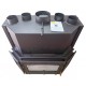 Kamineinsatz, Kamin Prity, Modell TC2F, Leistung 18.5kW, Gebläse, Gusseisentür, Panoramablick | Kamin | Kamineinsatz |