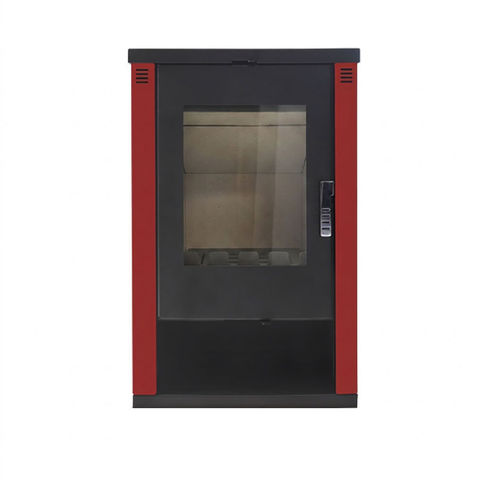 Kaminofen, Holzofen Verso Lheia Rot, Leistung 7.5 kW | Holzofen | Kaminofen |