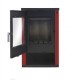 Kaminofen, Holzofen Verso Lheia Rot, Leistung 7.5 kW | Holzofen | Kaminofen |